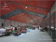 Logistics Aluminum Frame Industrial Storage Tents , Temporary Storage Tents