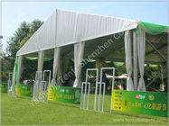 300 People White Sunshade Outdoor Event Tent , Party / Festival Event Tent