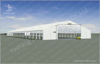 Aluminium Frame Marquee Large Storage Tents Flame Retardant 40M x 140M