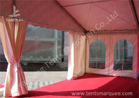 Clear Span Large Outdoor Tent White PVC Fabric Door Transparent PVC Windows