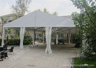 White Soft PVC Fabric Sunshade Outdoor Event Tent Rustless Aluminum Alloy Frame