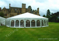 Aluminum Framed Customized Outdoor Canopy Gazebo Party Tent White PVC Top