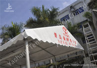 6M Width Outdoor Sunblock Hard Pressed Extruded Aluminum Car Exhibition Canopy in White